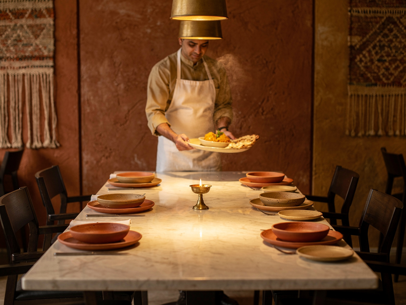 MASALA restaurant contemporary dining room interior
